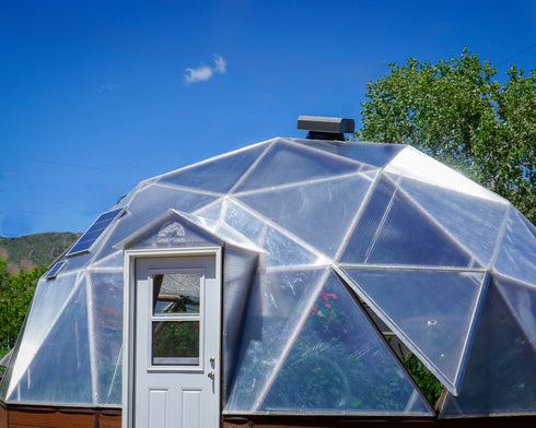 Solar Attic Fan Upgrade 26' Growing Dome